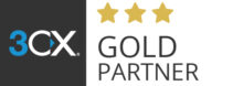 Gold Partner badge - Société informatique Nîmes